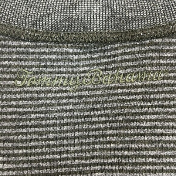 Tommy Bahama Quarter Zip Pullover Sweatshirt Mens XL Green Reversible - Picture 11 of 12